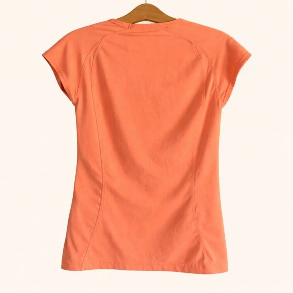 Columbia Titanium Activewear Tangerine Cap Sleeve Top W/Pocket S - Picture 2 of 11